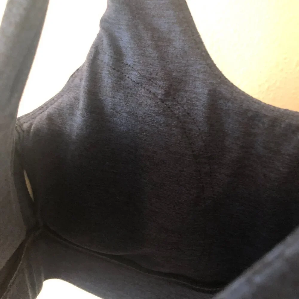 🌞 4/$20 Deal! 🌞 Kyodan Active Sports Bra Dark Blue Navy P/S Petite Small - Picture 3 of 5